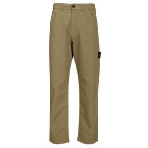 Stone Island Men Organic Cotton Ripstop Chino Trousers